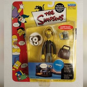 The Simpsons Playmates Lenny Interactive Figure ages 4 and up nwot